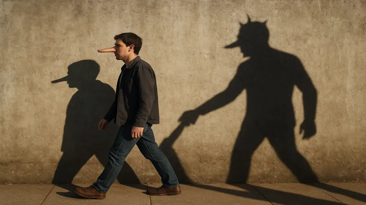 A Mentira: Quem você adota como pai?